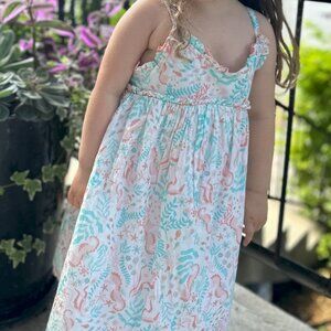 Summer dress 5T seahorses